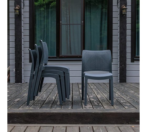 Изображение товара Набор стульев Royal Family JULY(4 шт) графит 855-81