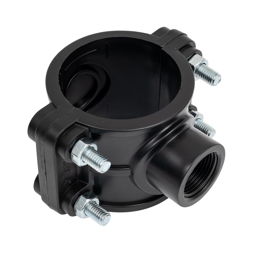 Изображение товара Болтовая врезка Damento 63x3/4" ПНД для водопровода