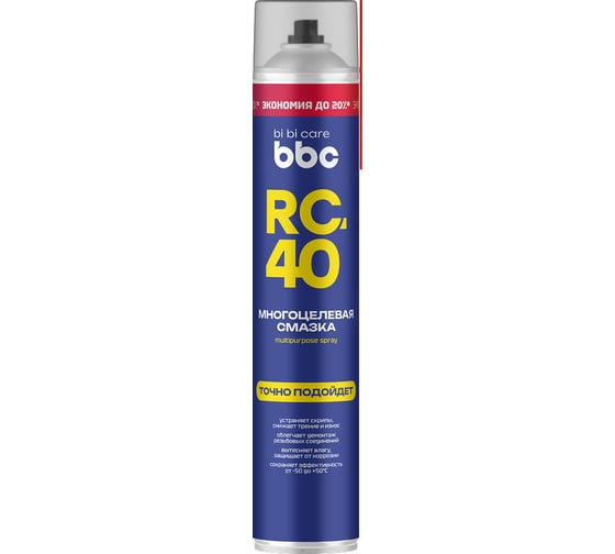 Изображение товара Многоцелевая смазка BiBiCare bi bi care RC-40, 1000 мл 4060