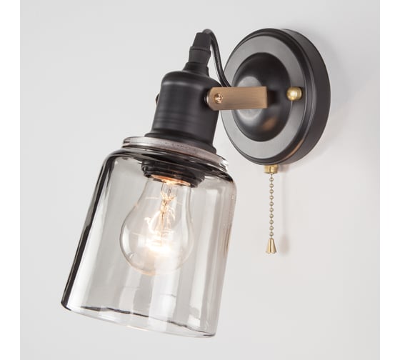 Изображение товара Настенный светильник Eurosvet 70111/1 черный a047607