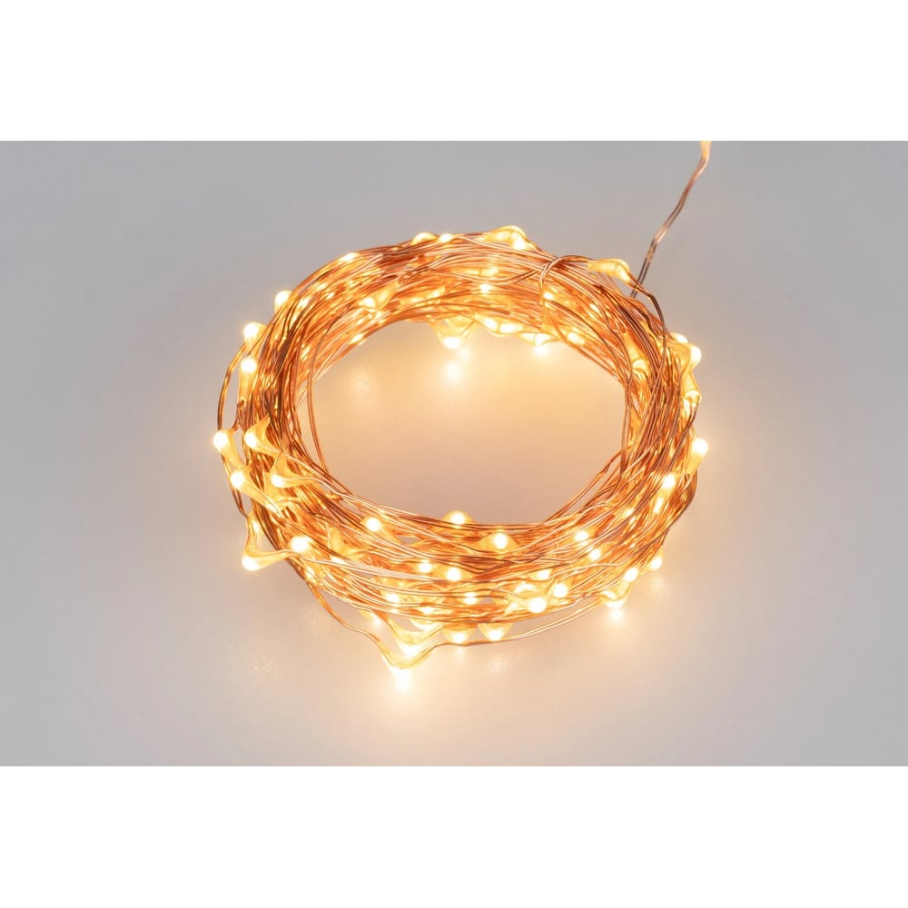 Изображение товара Светодиодная гирлянда Ardecoled на 100 LED, теплый белый цвет