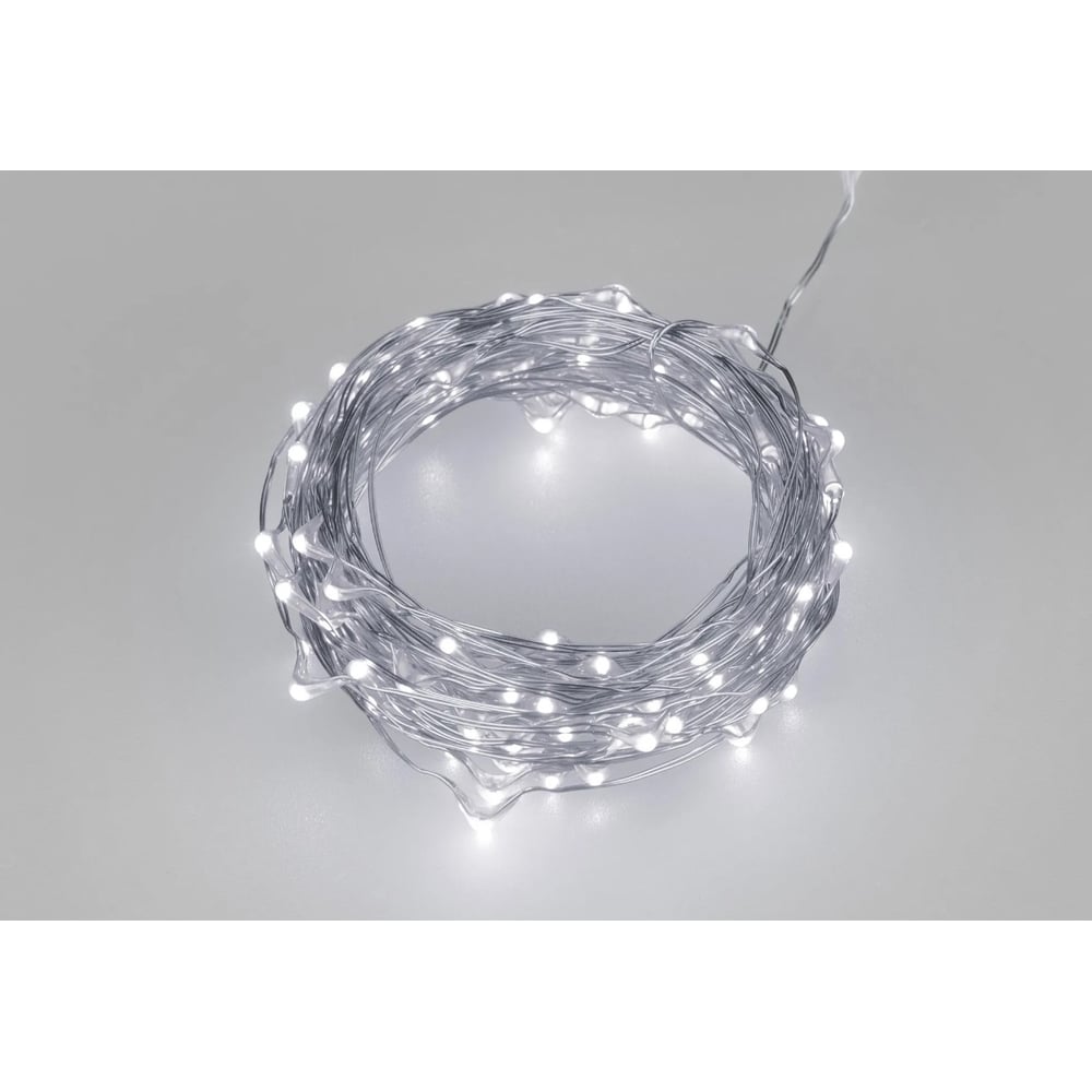 Изображение товара Светодиодная гирлянда Ardecoled 100LED, 10м, холодный белый свет