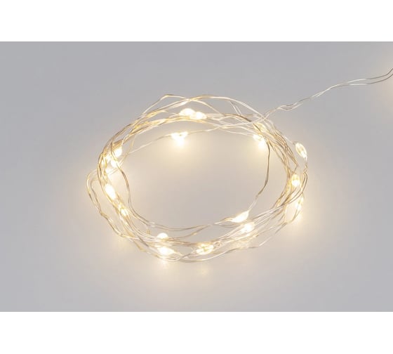 Изображение товара Светодиодная гирлянда Ardecoled ARD-DEW-HOME-2000-CLEAR-20LED-STD Warm3000 IP20 048700