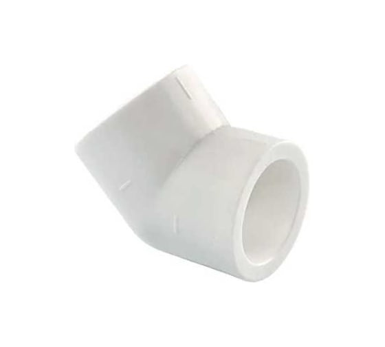 Изображение товара Угольник соединительный Damento 20 мм, 45 градусов, белый 8774