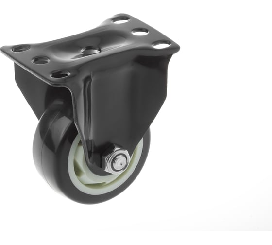 Изображение товара Колесо полиуретановое неповоротное 35075F (75 мм; 100 кг) А5 1005840