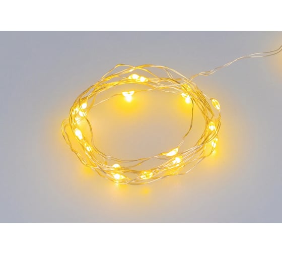 Изображение товара Светодиодная гирлянда Ardecoled ARD-DEW-HOME-2000-CLEAR-20LED-STD Yellow 048703