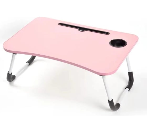Изображение товара Сервировочный столик для завтрака Homium розовый, 60x40 см wood15