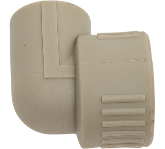 Изображение товара Угольник комбинированный Damento внутренняя резьба, 20 мм x 1/2 дюйма, серый 8700