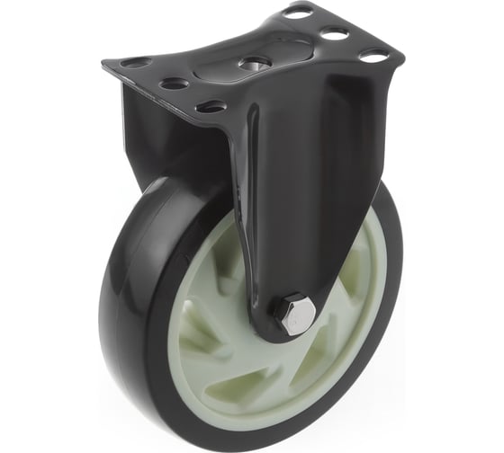 Изображение товара Колесо полиуретановое неповоротное 350125F (125 мм; 150 кг) А5 1005842