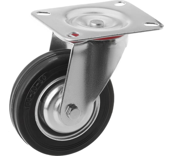 Изображение товара Колесо промышленное поворотное с площадкой SC 42 (100 мм; 70 кг) А5 1000008