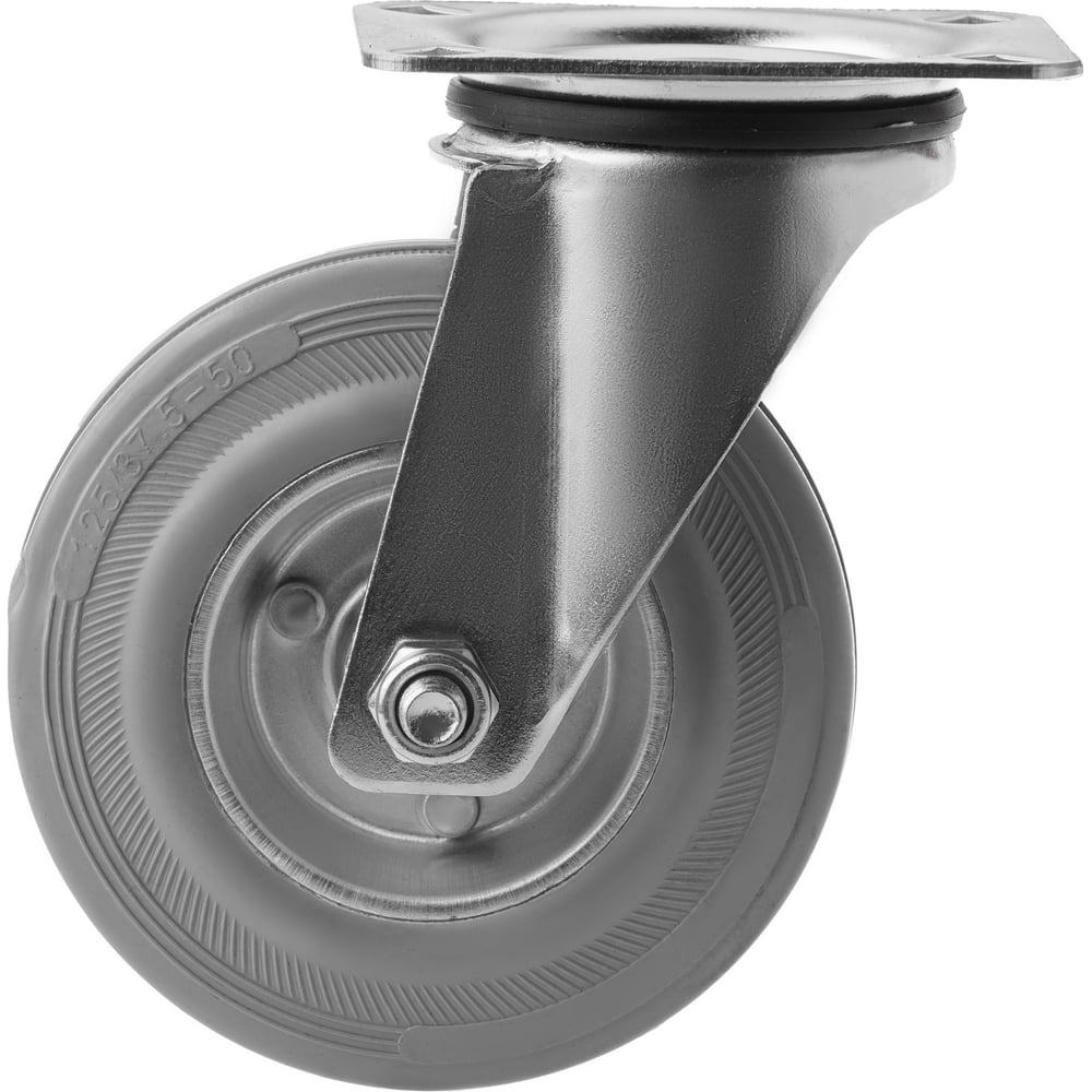 Изображение товара Промышленное поворотное колесо с площадкой SC 55 f 125 мм 100 кг