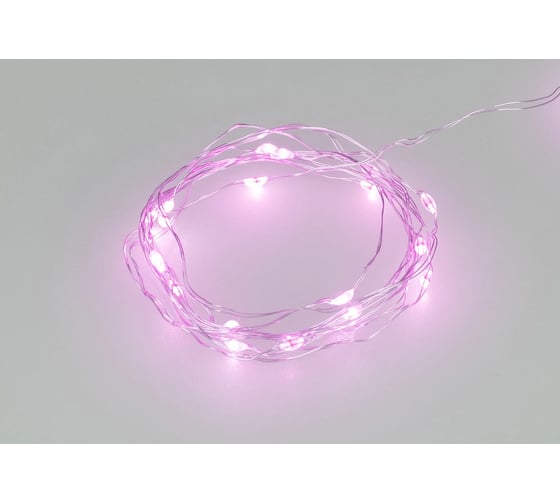 Изображение товара Светодиодная гирлянда Ardecoled ARD-DEW-HOME-2000-CLEAR-20LED-STD Purple 048697
