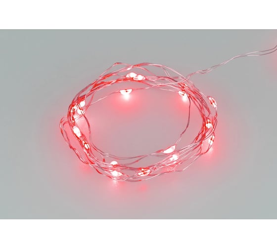 Изображение товара Светодиодная гирлянда Ardecoled ARD-DEW-HOME-2000-CLEAR-20LED-STD Red IP20 048696