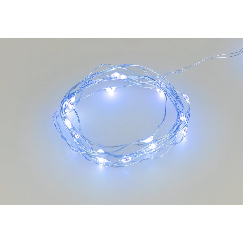 Изображение товара Светодиодная гирлянда Ardecoled ARD-DEW-HOME-2000-CLEAR-20LED-STD Blue 2м