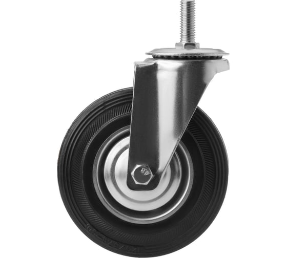 Изображение товара Колесо промышленное поворотное со стержнем SCt 55 (125 мм; 100 кг) А5 1000037