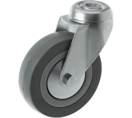 Изображение товара Аппаратное колесо поворотное с отверстием SChg 42 (100 мм; 80 кг) А5 1000080