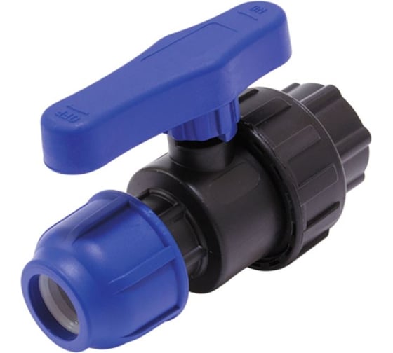 Изображение товара Кран переходной Damento 32x1" внутренняя резьба ПНД (4/88) 011318