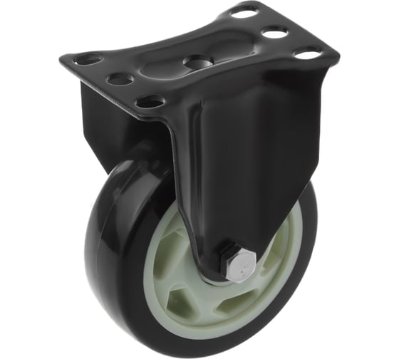 Изображение товара Колесо полиуретановое неповоротное 350100F (100 мм; 130 кг) А5 1005841