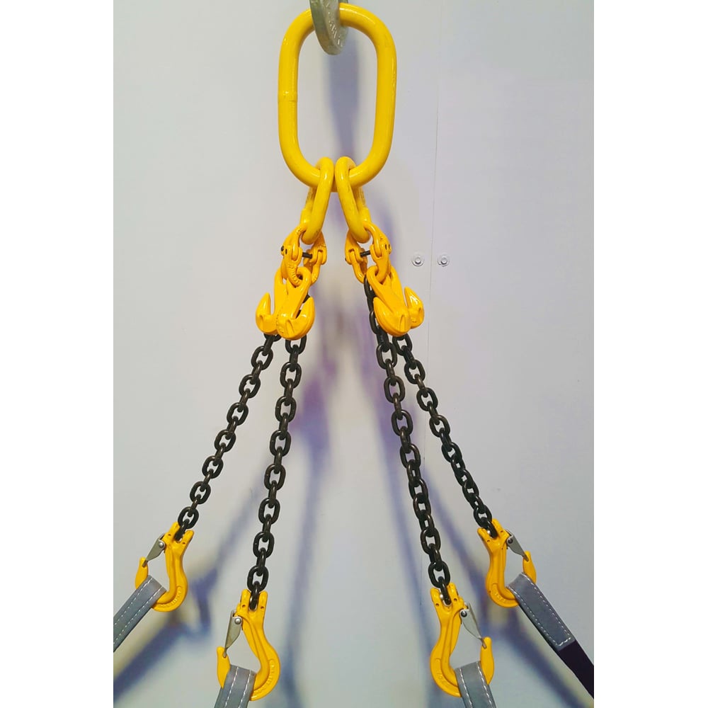 Строп ООО Промышленное обеспечение 4СЦ-6.7 т, L=3.00 м, 8 кл., с укоротителями БП-00002367