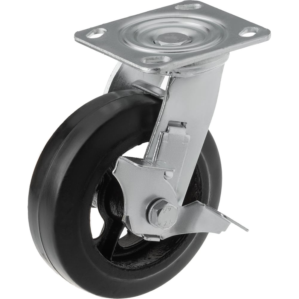 Большегрузное чугунное поворотное колесо А5 большегрузное чугунное поворотное колесо а5