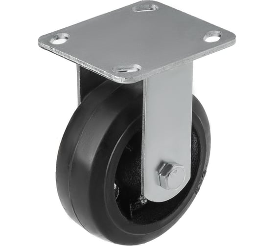 Изображение товара Большегрузное чугунное колесо неповоротное FCD 54 (125 мм; 160 кг) А5 1000093