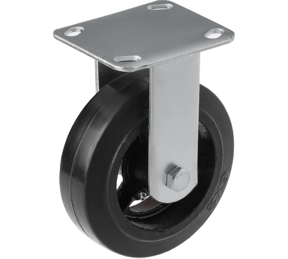 Изображение товара Большегрузное чугунное колесо неповоротное FCD 63 (150 мм; 230 кг) А5 1000094