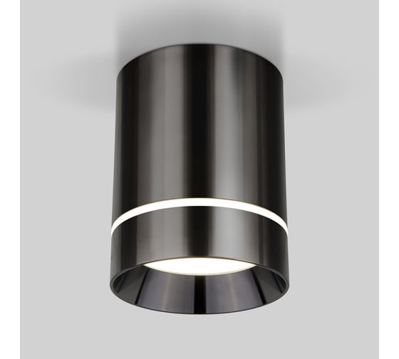 Изображение товара Стационарный светодиодный светильник Elektrostandard DLR021, 9W, 4200K черный жемчуг a053054