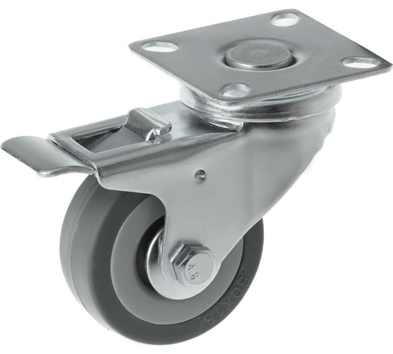 Изображение товара Аппаратное колесо поворотное с тормозом SCgb 25 (50 мм; 25 кг) А5 1000069