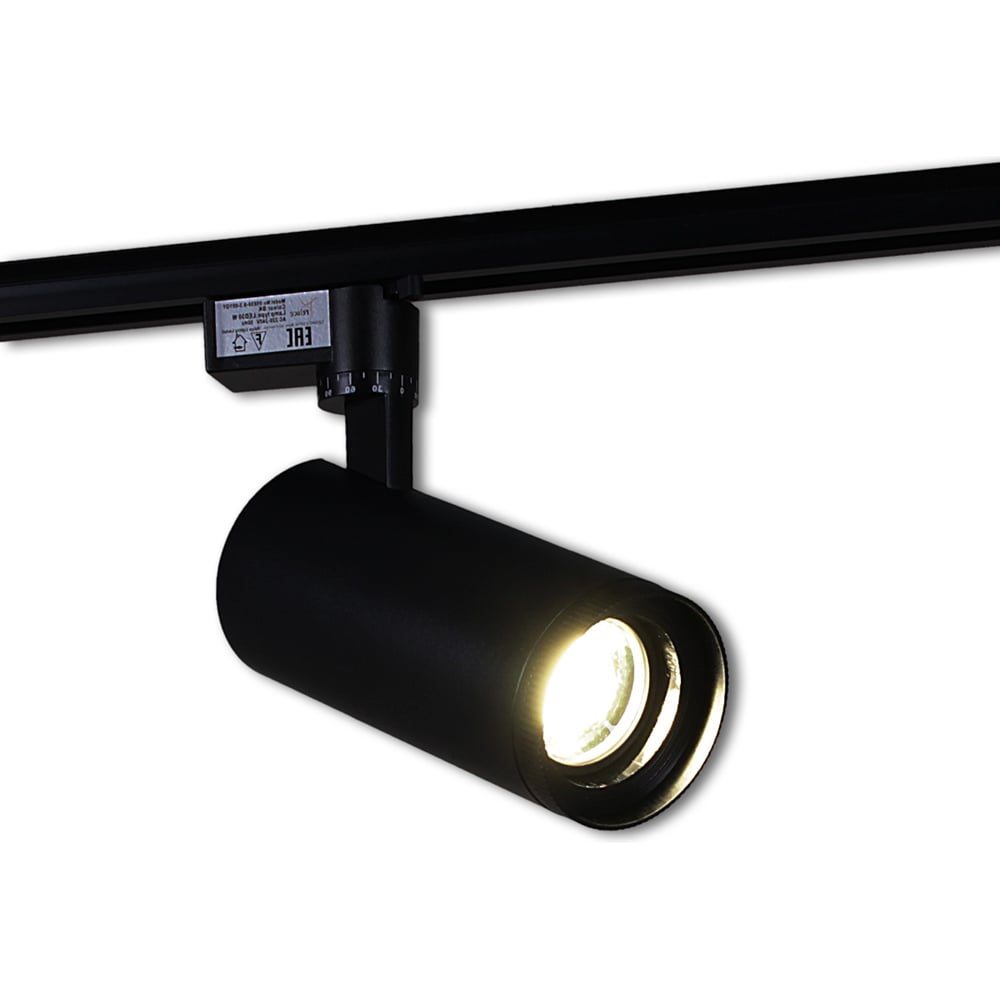 Изображение товара Трековый светодиодный светильник ReLuce 30W черный для систем трекового освещения