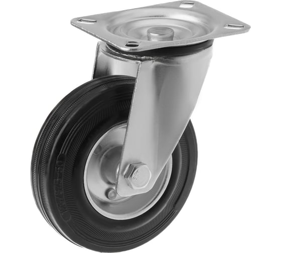 Изображение товара Колесо промышленное усиленное поворотное с площадкой SRC 55 (125 мм; 140 кг) А5 1000481