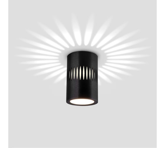 Изображение товара Стационарный светодиодный светильник Elektrostandard DLS026 черный a052837