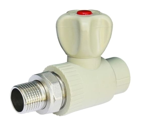 Изображение товара Крана шаровой для радиатора Damento прямой 25x3/4" серый (5/90) 8733