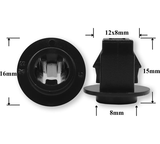 Изображение товара Автокрепеж для Infiniti Nissan 10 шт 76881JG00A КрепАвто 1695