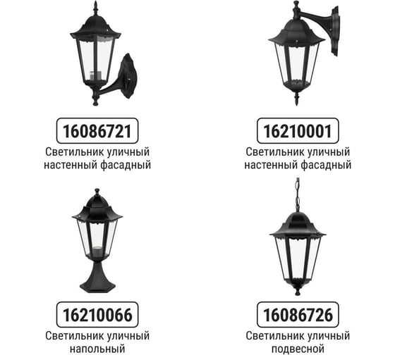 Изображение товара Светильник уличный шестигранник TDM ELECTRIC, 100Вт, вниз, черный SQ0330-0007