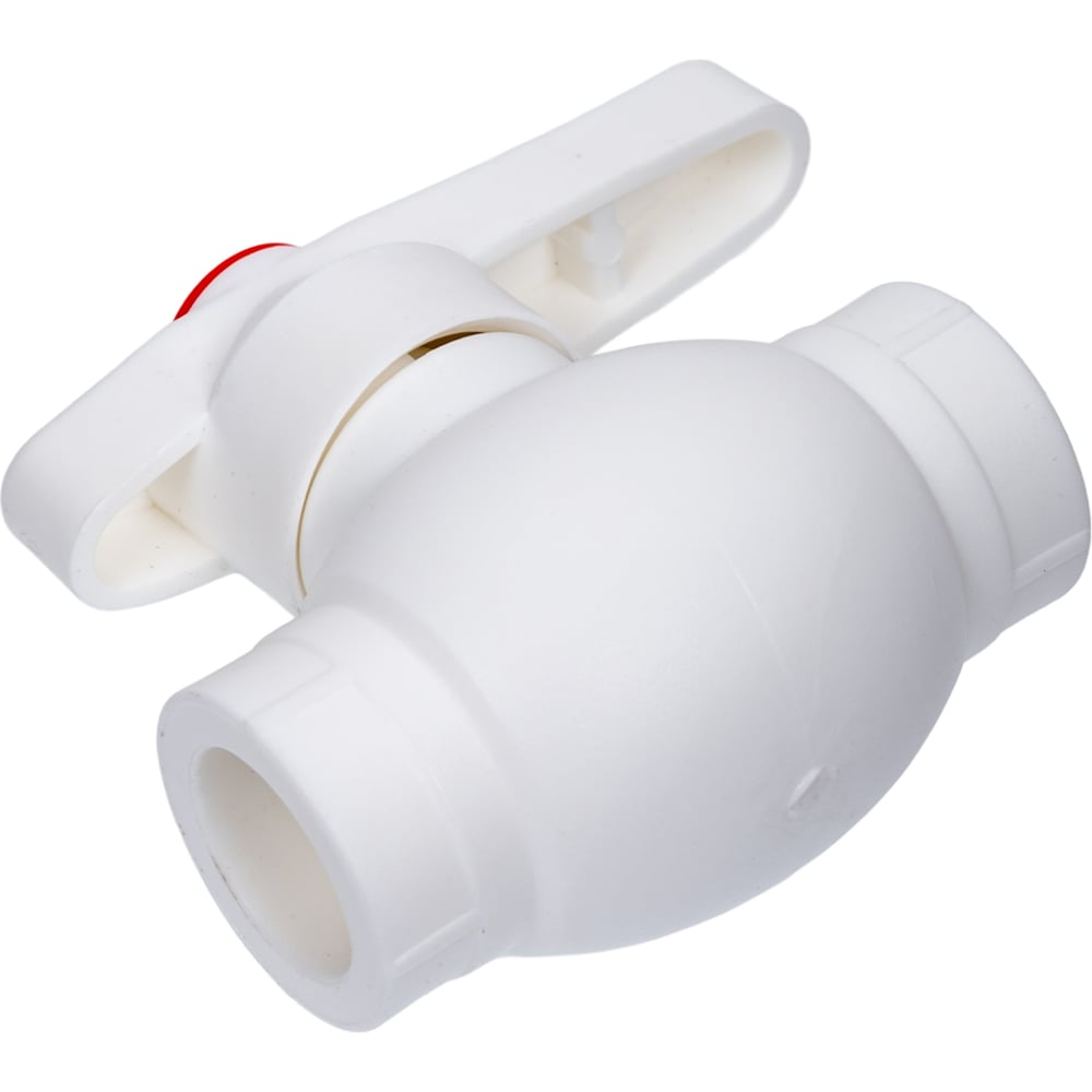 Изображение товара Кран шаровый Damento 1v 20 белый для водопровода 20 мм