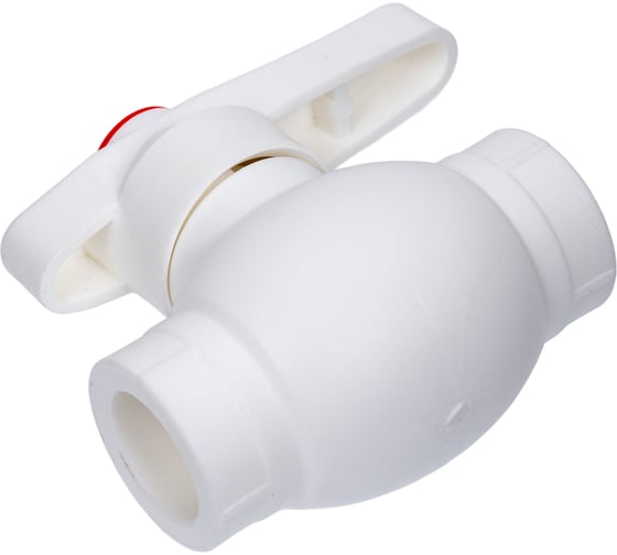 Изображение товара Кран шаровый Damento 1v 20 белый (10/120) 8738