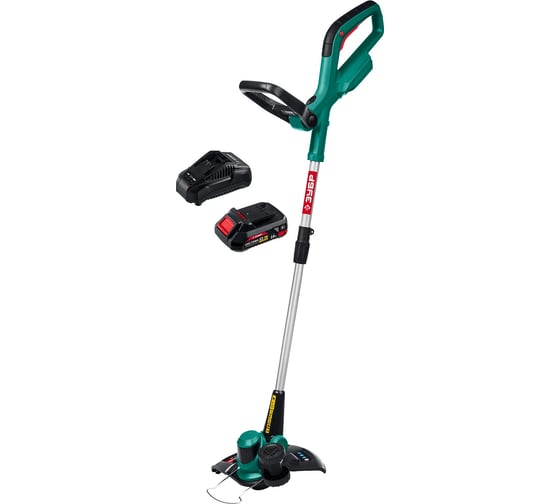 Изображение товара Аккумуляторный триммер ЗУБР 18В, 1 АКБ 2 А*ч ТА-185-21