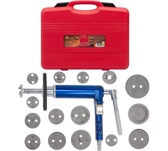 Изображение товара Набор инструментов для обслуживания тормозных цилиндров FORSTIME 16 предметов FT-65815(60251)