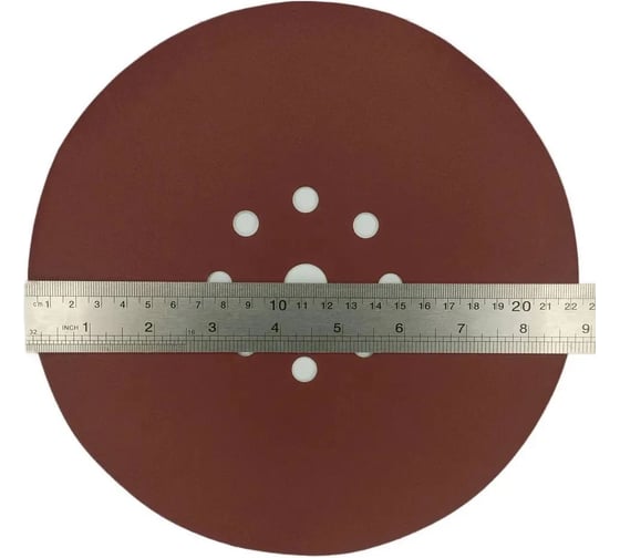 Изображение товара Шлифовальные круги 225 мм для жирафа, Р400, 30 шт Vitatools R-225-P400-30-9
