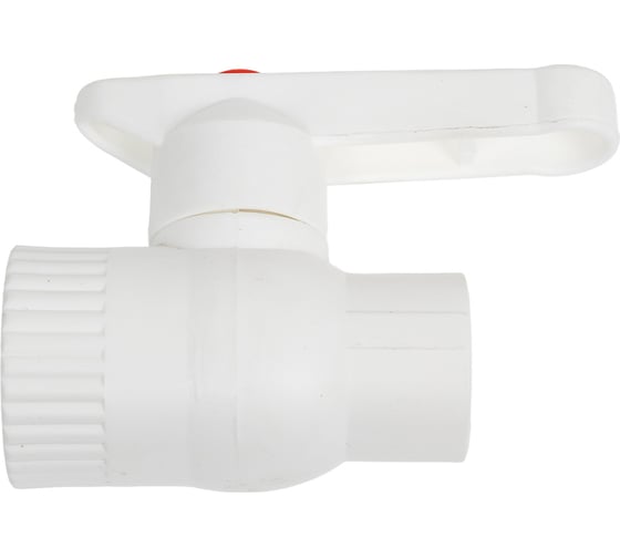 Изображение товара Кран шаровый комбинированный Damento с вн.резьбой 20x1/2" белый (10/80) 996100