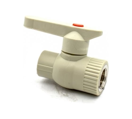 Изображение товара Кран шаровый комбинированный Damento с вн.резьбой 25x1/2" серый (10/70) 996107