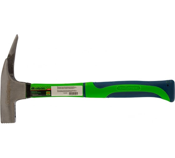 Изображение товара Молоток кровельщика СИБРТЕХ фибергласовая обрезиненная рукоятка 10628