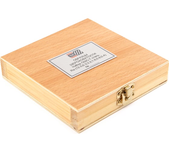 Изображение товара Набор образцов Челябинский Калибр ОШС-Т точение, Ra 12,5:6,3:3,2:1,6:0,8:0,4, ГРСИ №79229-20 1043680