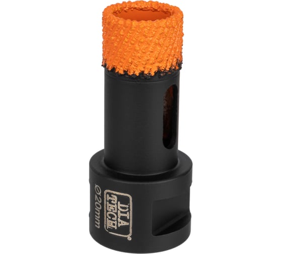 Изображение товара Алмазная коронка Matrix II по керамограниту, плитке диаметр 20 мм Dia Tech DC-203578