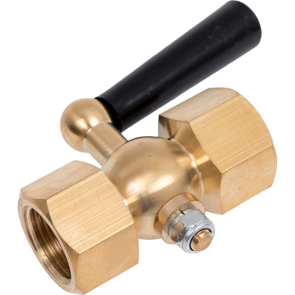 Изображение товара Кран для манометра РОСМА 3-ходовой латунь G1/2 DN15 до 25 бар