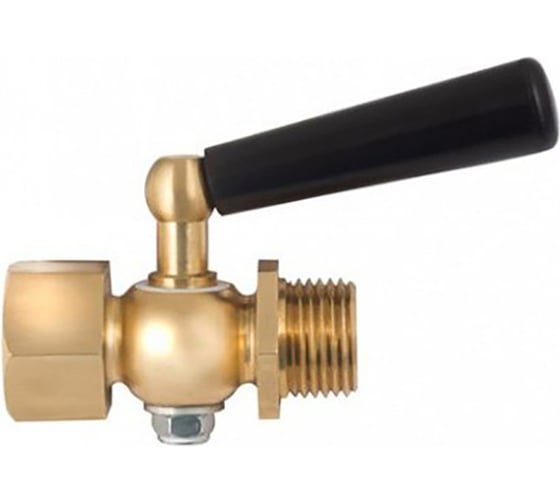 Изображение товара Кран для манометра РОСМА 3-ходовой Ру25 латунь, ВР/НР М20х1.5, прокладка фторопласт D070-04252