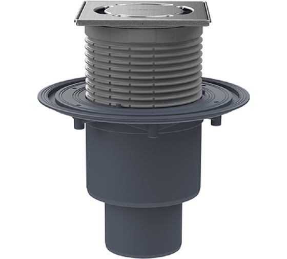 Изображение товара Трап с решеткой HL КЛИК-КЛАК, с сухом сифоном "Primus blue", с вертикальным выпуском DN50/75/110 310Prblue-3000