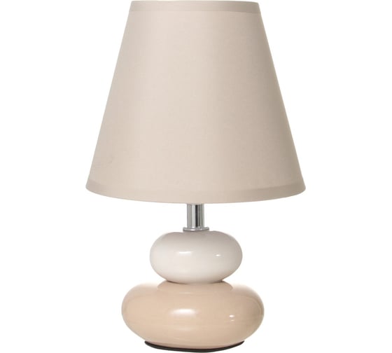 Изображение товара Настольная лампа RISALUX 16878/1GR E14 40Вт серый 16x16x25 см 7422104