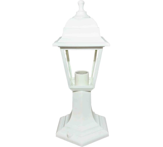 Изображение товара Напольный светильник-фонарь APEYRON, белый, прозрачное стекло 11-12БЕЛ
