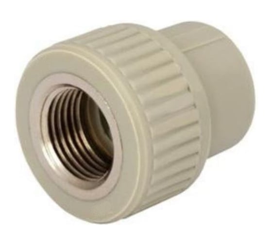 Изображение товара Муфта комбинированная Damento вн.рез. 20x1/2" серый (10/400) 8682